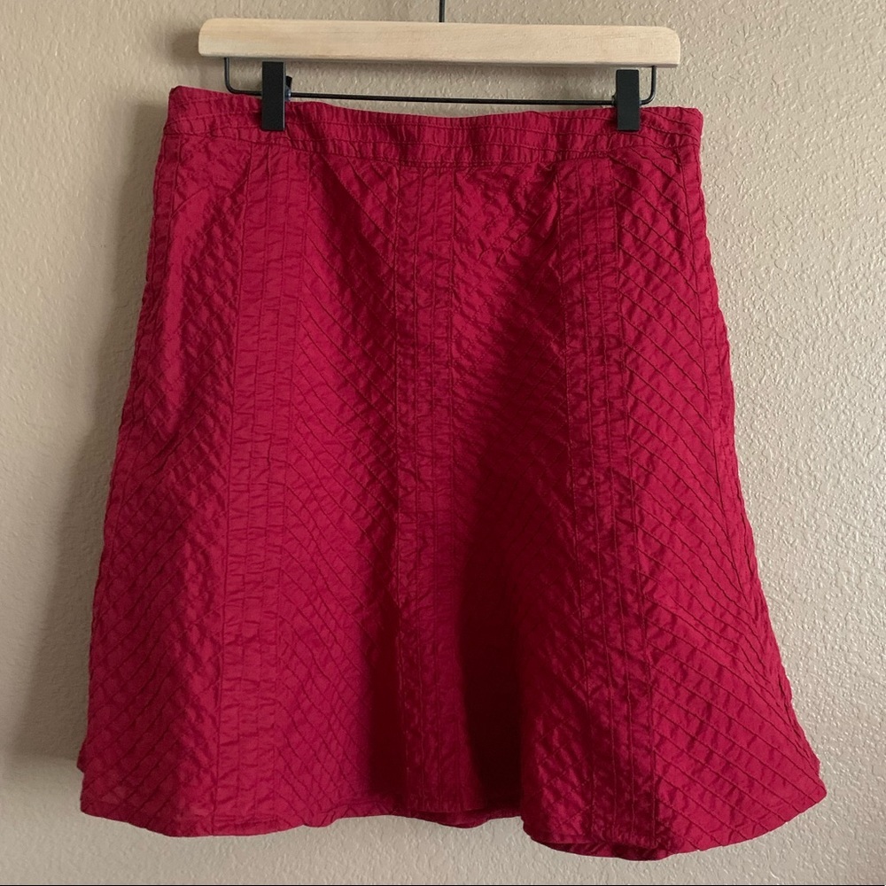 GAP Factory A-Line Textured Mini Skirt Size 10
